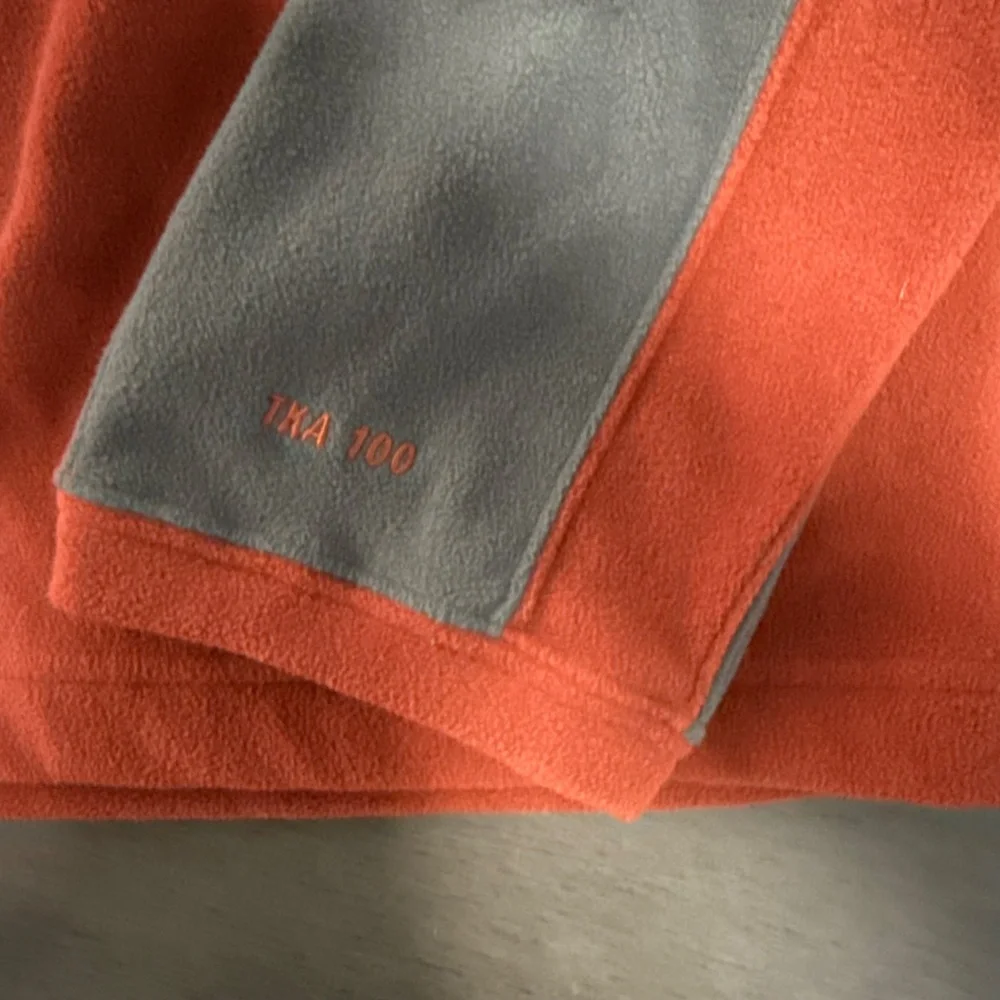 the north face‎ men's quarter Zip Fleece Sweater Pullover Size M.